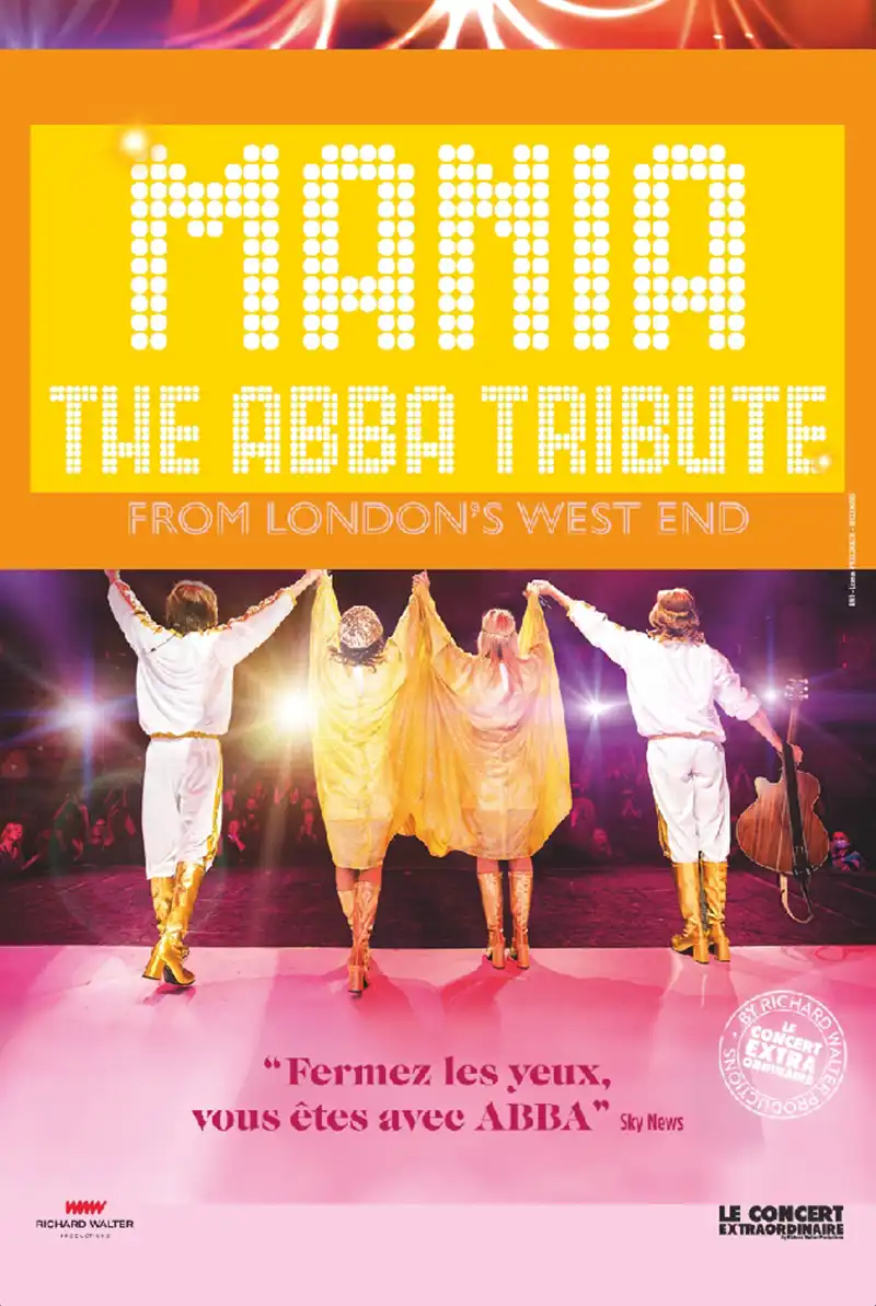 Mania the Abba Tribute from london's west end à Annecy Arcadium France