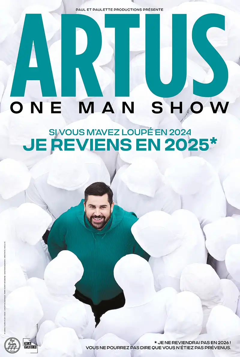 One Man Show Artus à l'Arcadium Annecy en 2025