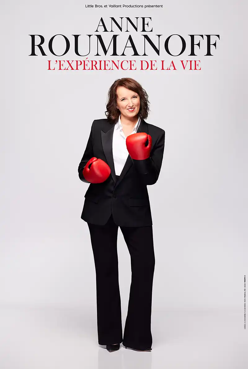 Anne Roumanoff, l'expérience de la vie.