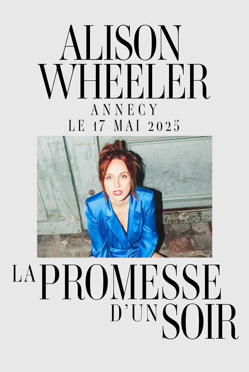 Alison Wheeler avec le spectacle la promesse d'un soir (humour-annecy)