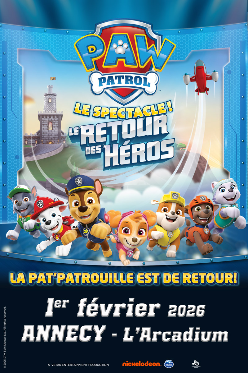 Pat' Patrouille le spectacle ! Le retour des héros !