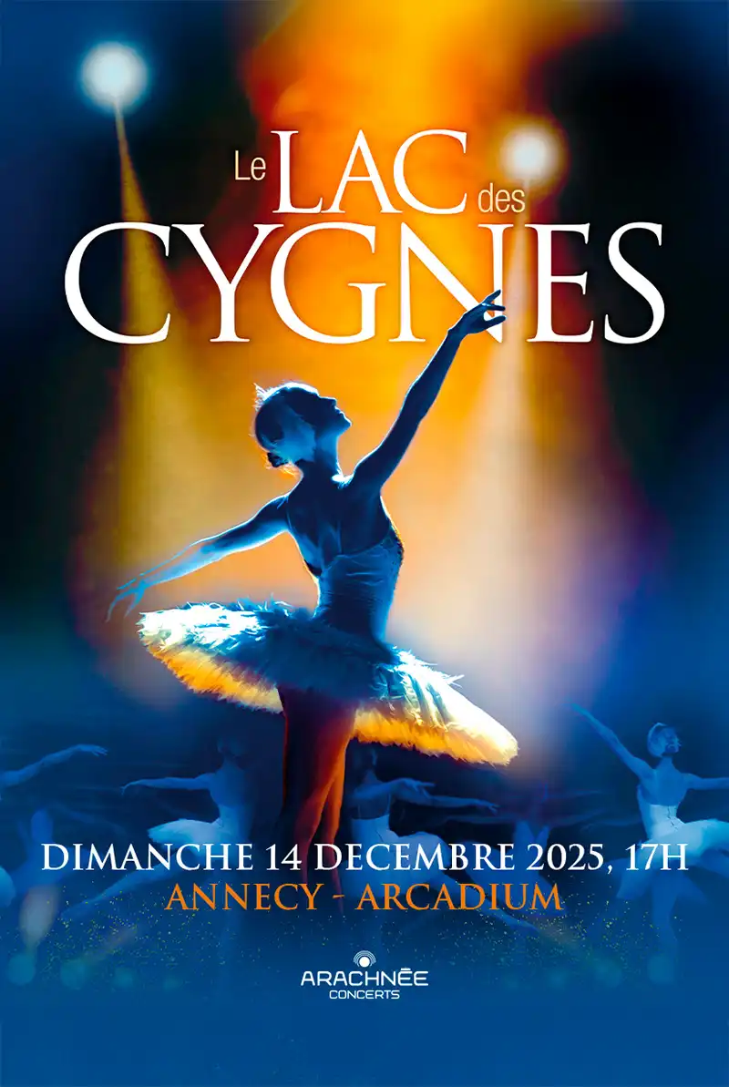 La Lac des Cygnes le dimanche 14 décembre 2025 à 17h à Annecy Arcadium