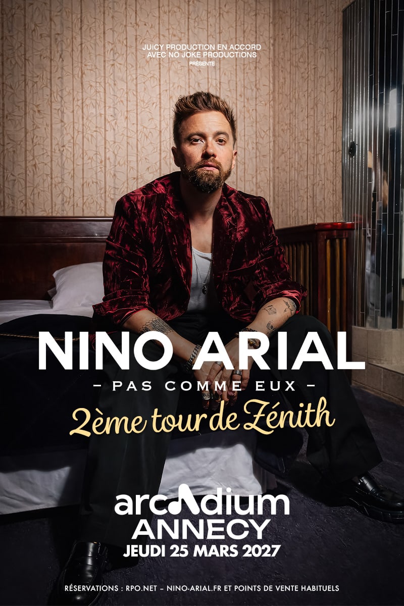 Pas comme eux Spectacle de Marine Leonardi à l'Arcadium Annecy