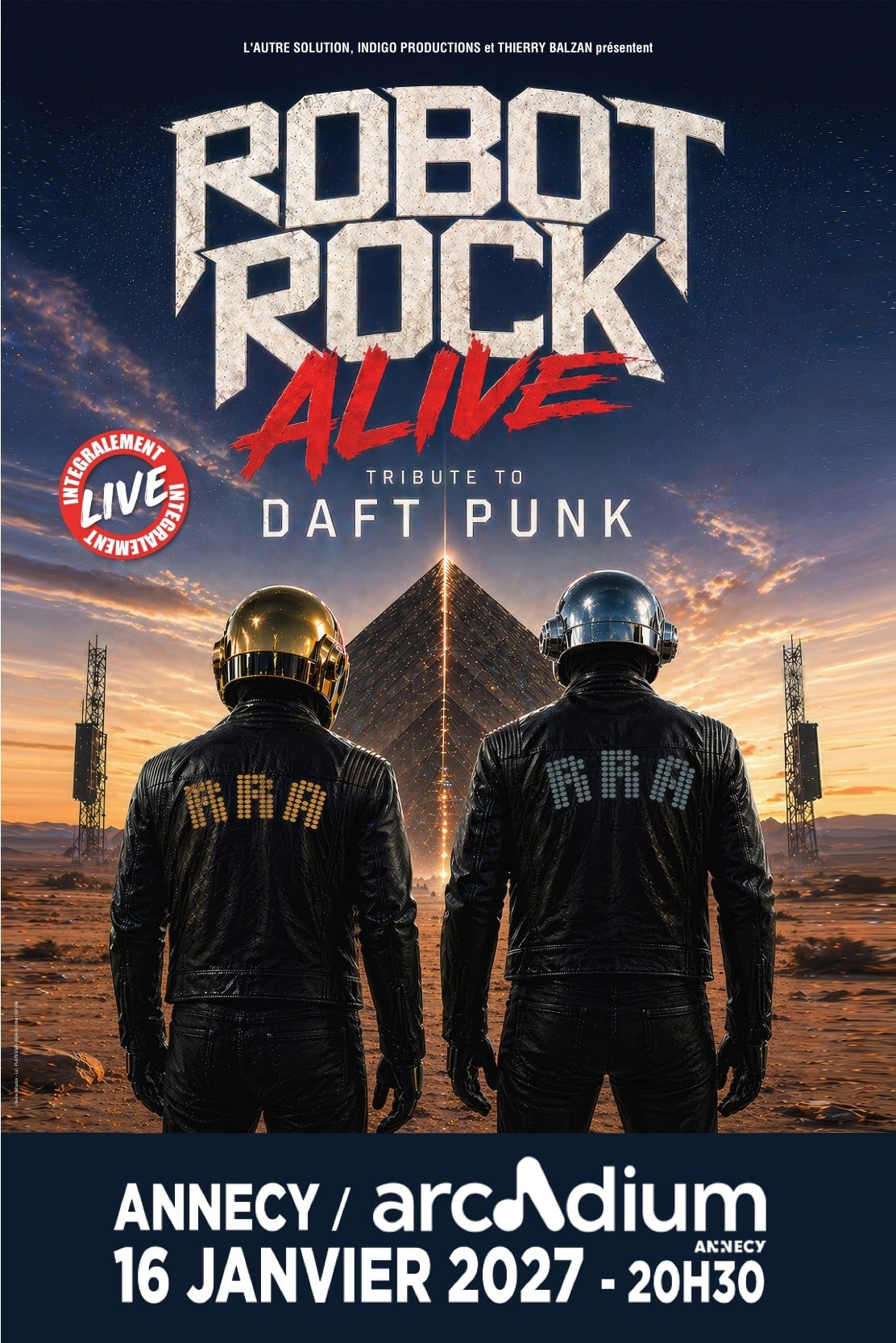 Robot Rock Alive Tribute to Daft Punk
