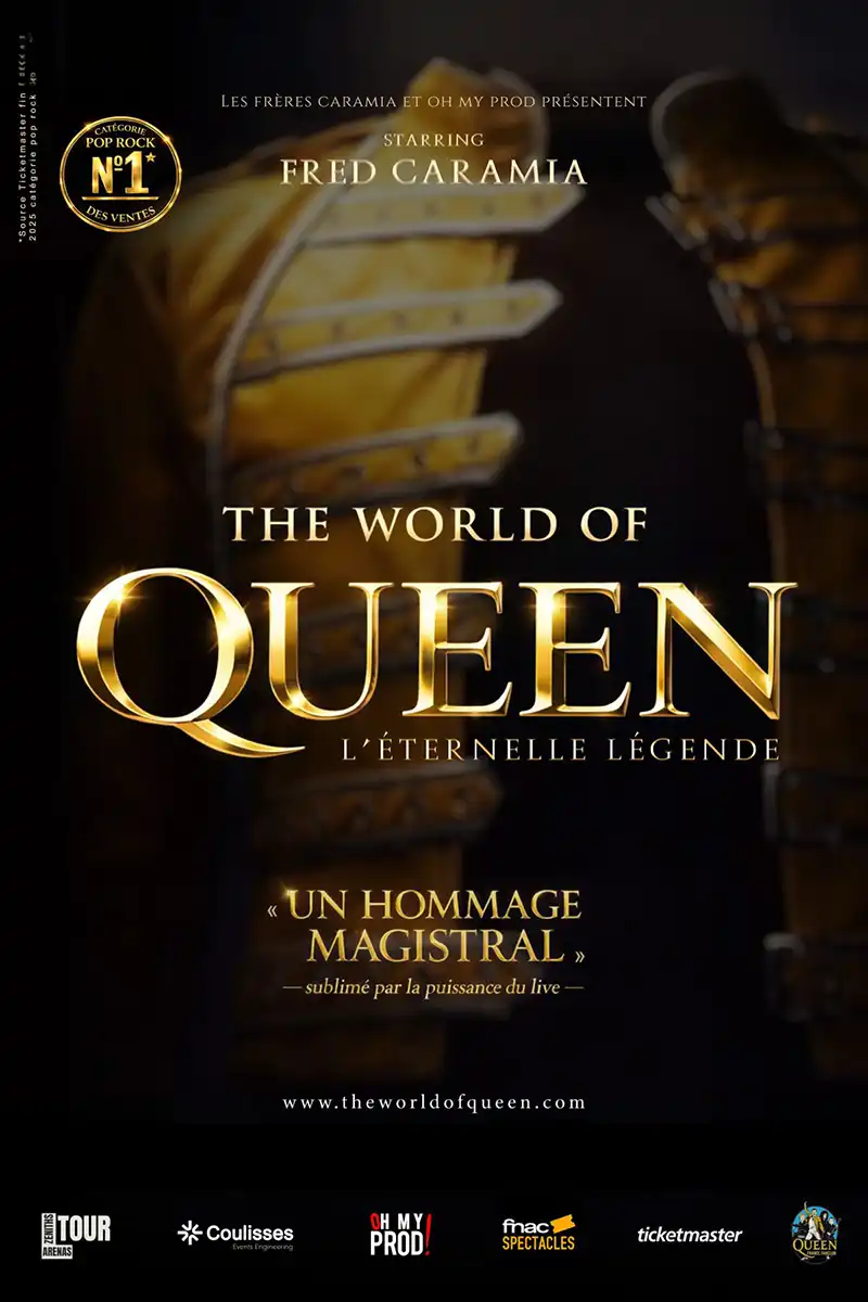 Spectacle The world of Queen à l'Arcadium Annecy